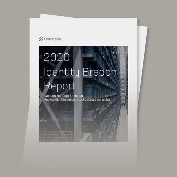 2020 Identity Breach Report subtitle moved