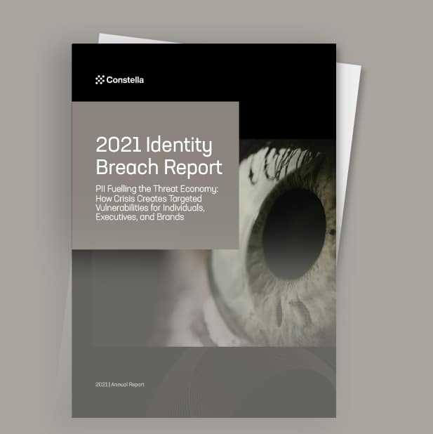 2021 Identity Breach Report cover image
