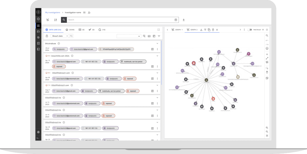 Hunter OSINT platform